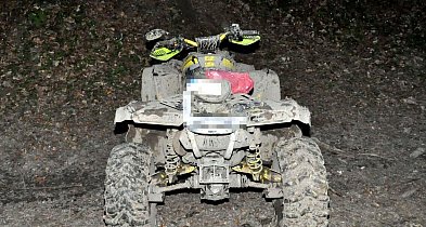 33-latek poszkodowany w wypadku na quadzie