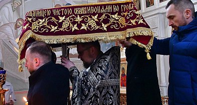 Wielki Piątek we wspólnocie prawosławnej w Biłgoraju (FOTO)