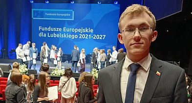 Biłgorajski „Katolik” w gronie najlepszych. Karol Łuczyn stypendystą marszałka