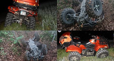 Wypadki quadów w powiatach biłgorajskim i lubartowskim. Dwie osoby ranne