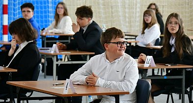 Biłgoraj. Ruszył egzamin ósmoklasisty 2026. Dziś polski, jutro matematyka