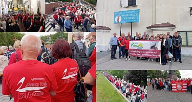 28. Pielgrzymka Krwiodawców. Pątnicy z Biłgoraja na Jasnej Górze