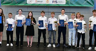 Pow. Biłgorajski. Wielka gala sportu szkolnego. Nagrodzono młodych mistrzów