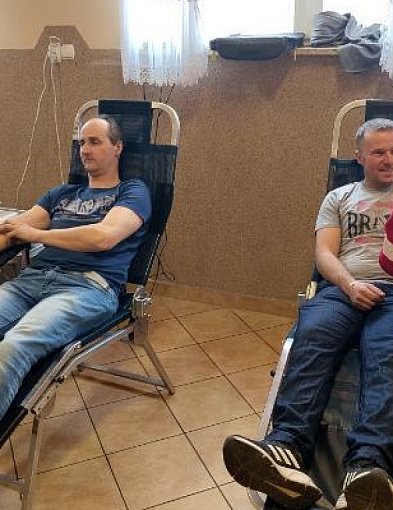 Remiza pełna życia. 26. Akcja Poboru Krwi w Lipinach Górnych-Borowinie