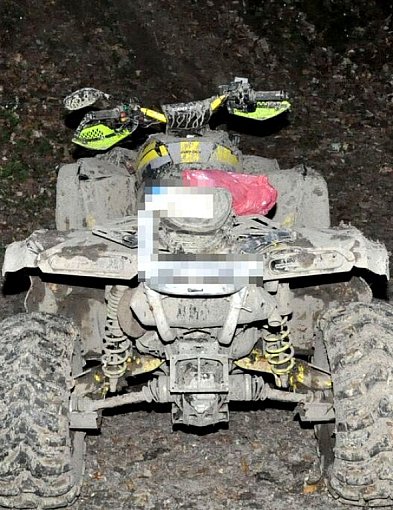 33-latek poszkodowany w wypadku na quadzie