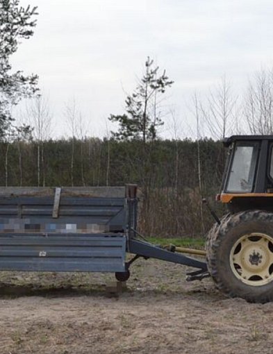 Poważny wypadek podczas prac polowych