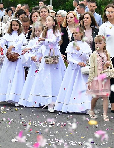 Chrystus Chleb Żywy dający życie światu. Boże Ciało w Biłgoraju FOTO, VIDEO