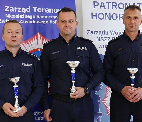 Dyżurny z Biłgoraja na podium! Sławomir Pisiewicz trzeci na Lubelszczyźnie-57162