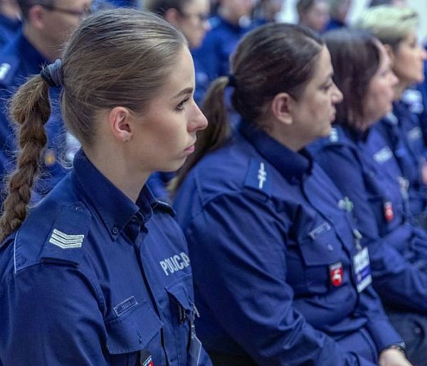 Sierż. sztab. Milena Mazur na podium Ogólnopolskiego Konkursu-58674