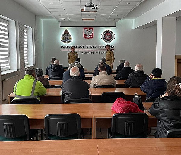 Biłgoraj. Czujki rozeszły się jak ciepłe bułeczki