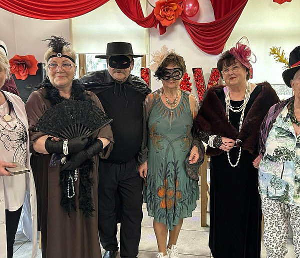 Bal karnawałowo-walentynkowy w Dziennym Domu Pomocy dla Seniorów w Biłgoraju