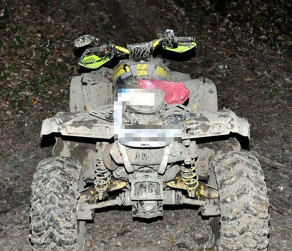 33-latek poszkodowany w wypadku na quadzie