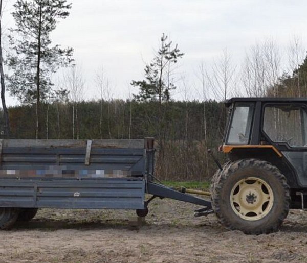 Poważny wypadek podczas prac polowych