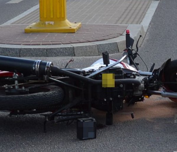 Wypadek z udziałem Junaka i Hondy