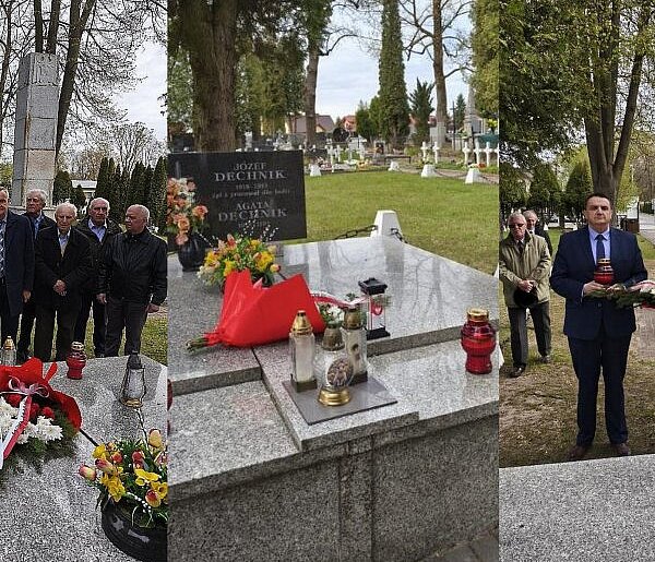 Pamięć o budowniczym Biłgoraja. Lewica Lewica uczciła 1 maja i J. Dechnika