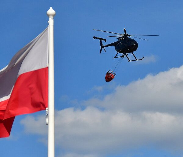 Wiceszef MSWiA o pożarach: Dziś okaże się, czy sytuacja jest opanowana
