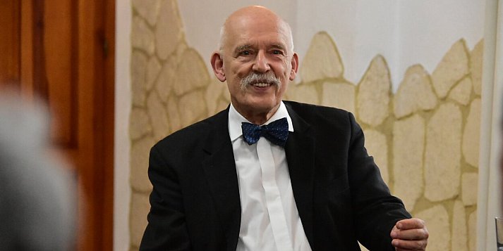 Janusz Korwin-Mikke gościł w regionie. O czym mówił na spotkaniu? (FOTO)