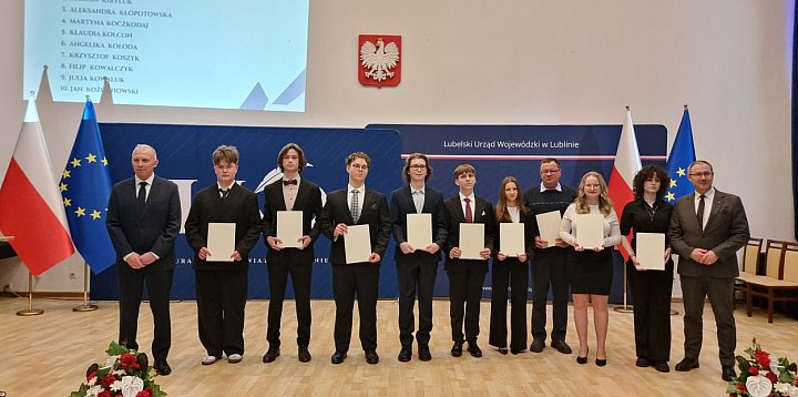 Uczeń I LO im. ONZ stypendystą Prezesa Rady Ministrów