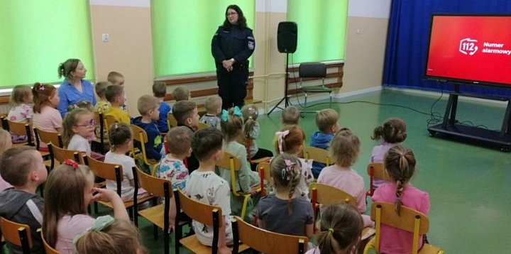 "Misja 112" w przedszkolu w Woli Obszańskiej