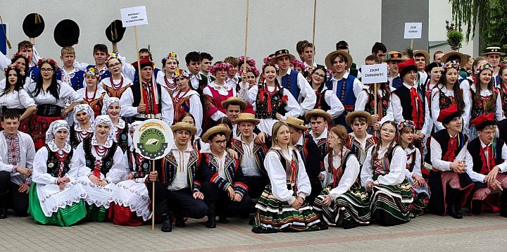 ZSCKR Różaniec na ludowym przeglądzie