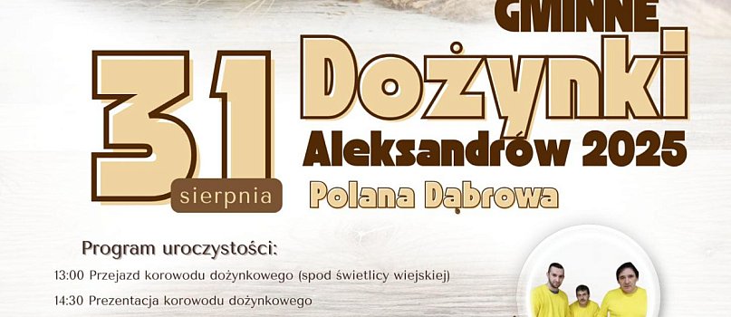 ALEKSANDRÓW: Dożynki gminno - parafialne-287125
