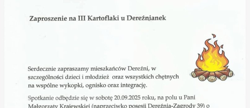 DEREŹNIA: III Kartofkali u Dereźnianek-1901