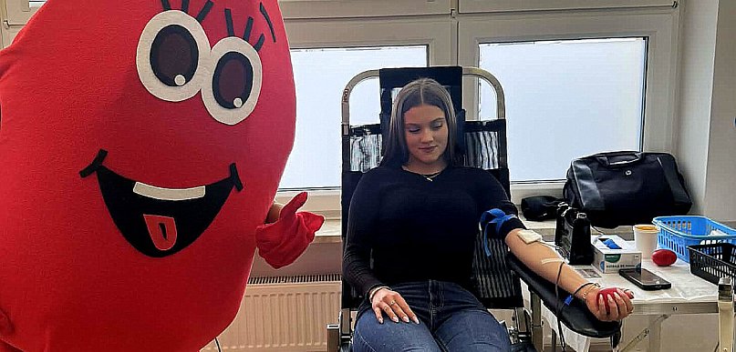 Akcja krwiodawstwa w "Budowlance"