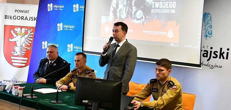 Czujka na straży bezpieczeństwa. Powiat Biłgorajski dba o życie mieszkańców