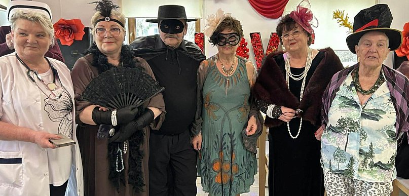 Bal karnawałowo-walentynkowy w Dziennym Domu Pomocy dla Seniorów w Biłgoraju