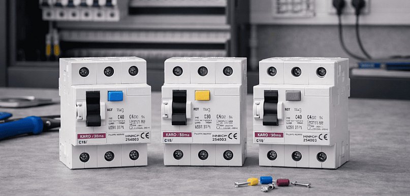 Wyłączniki różnicowoprądowe z członem nadprądowym – charakterystyka, zalety i zast