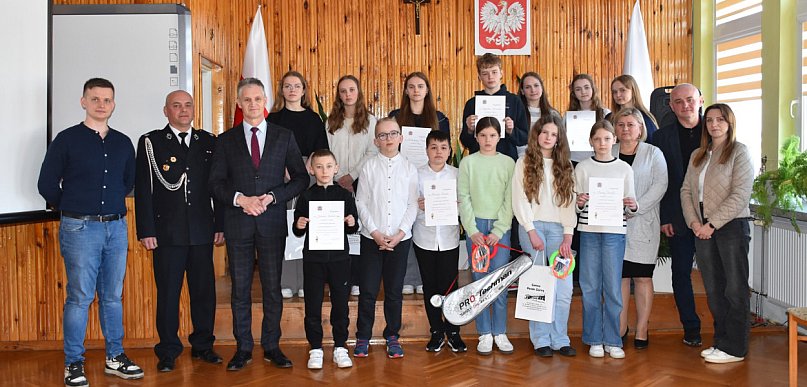 Młodzi strażacy z Potoka Górnego w akcji. Wyniki gminnych eliminacji OTWP