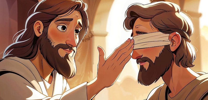 Od ślepoty do światła - Chrystus oświeca człowieka (KOMENTARZ DO EWANGELII)