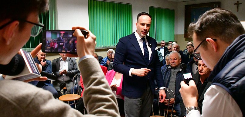 Spotkanie "wyborcze" w Aleksandrowie