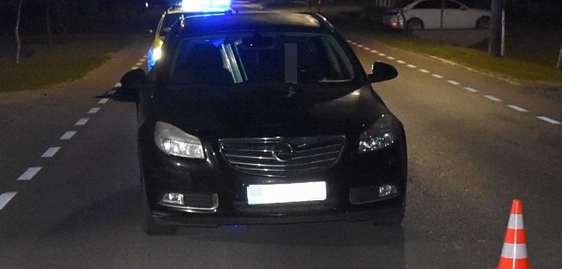 Potrącenie pieszej w Aleksandrowie