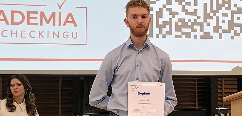 Uczeń ONZ-etu w finale Olimpiady Wiedzy o Mediach