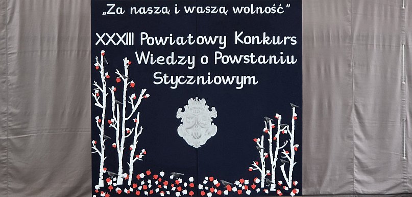 Powiatowy Konkurs o Powstaniu Styczniowym (WYNIKI)