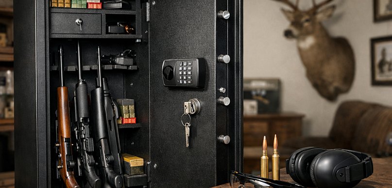Szafa na broń klasy S1 i sejfy S1. Co naprawdę ma znaczenie przy bezpiecznym przec