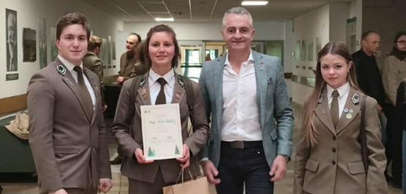 Biłgorajscy leśnicy podbijają Kraków! Kinga Skrok-Wolska na podium