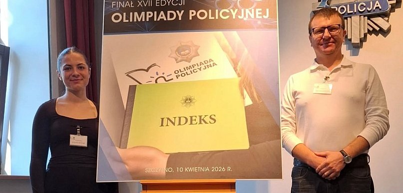 Wiedza i sprawność na medal. Finalistka Olimpiady Policyjnej z ZSBiO w Biłgoraju