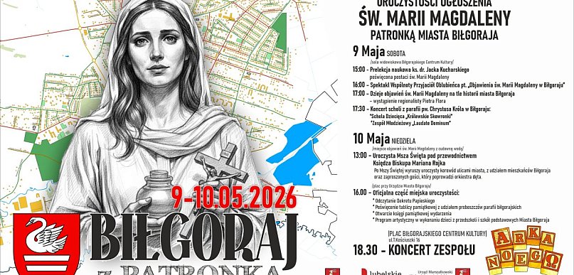 Biłgoraj pod opieką Patronki. Wielkie święto ogłoszenia Marii Magdaleny Patronką