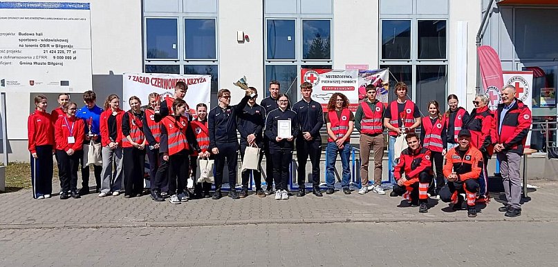 Zespół Szkół Leśnych wygrywa zawody PCK w Biłgoraju (WYNIKI)