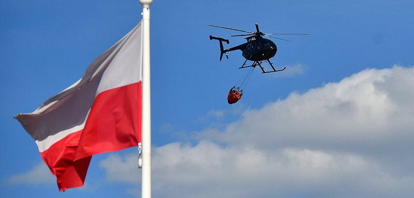 Wiceszef MSWiA o pożarach: Dziś okaże się, czy sytuacja jest opanowana