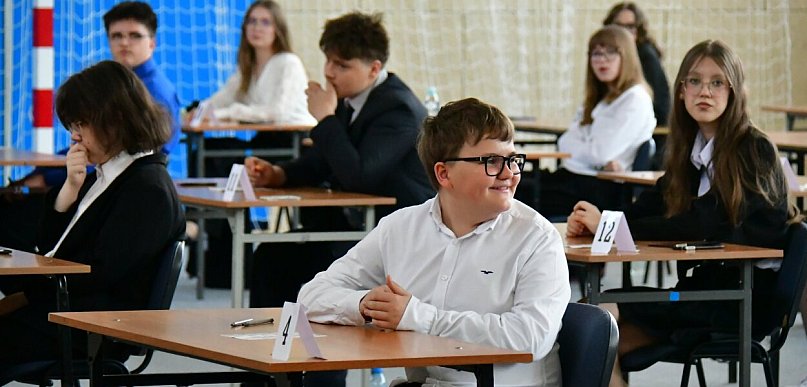 Biłgoraj. Ruszył egzamin ósmoklasisty 2026. Dziś polski, jutro matematyka