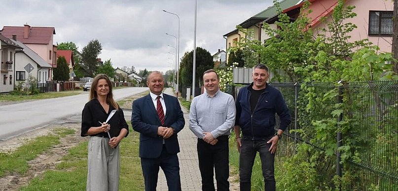 Gmina Biłgoraj. Nowe oświetlenie w Dereźni Solskiej i Dereźni Zagrody