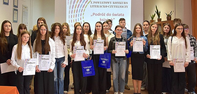 X Konkurs „Podróż do świata książek” w biłgorajskim ONZ-ecie