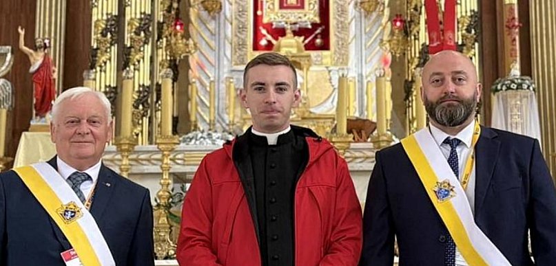 Delegaci z Biłgoraja na Konwencji Rycerzy Kolumba w Licheniu