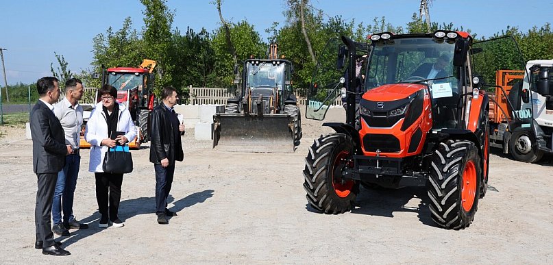 ZDP w Biłgoraju z nowym ciągnikiem za ponad 230 tys. zł