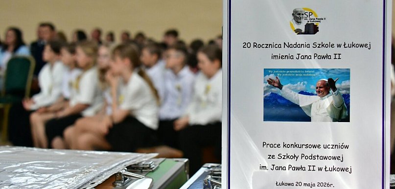Wyjątkowy jubileusz w Łukowej. 20 lat z wielkim Patronem (FOTO, VIDEO)