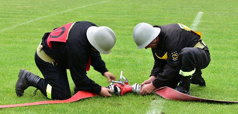Strażackie zmagania w Soli. Kto wygrał zawody gminy Biłgoraj? (FOTO, VIDEO)