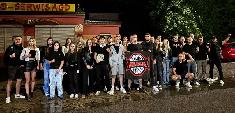 Wojownik z Biłgoraja demoluje rywala. 54 sekundy i po walce!